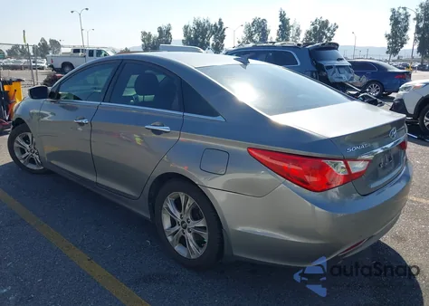 2013 Hyundai Sonata Limited из США, поврежденный, VIN 5NPEC4AC7DH707537